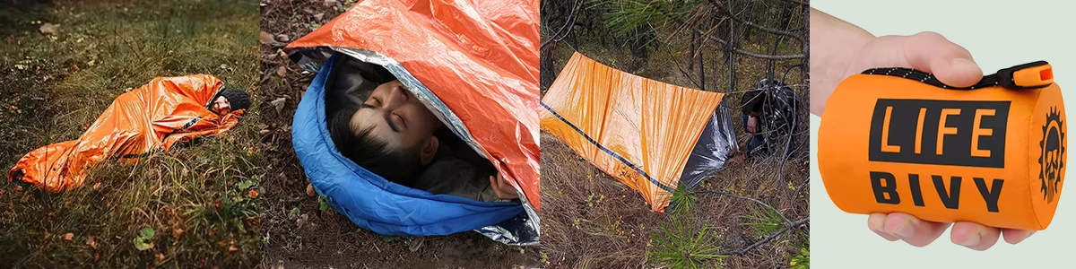 Home 132 emergency bivy survival shelter