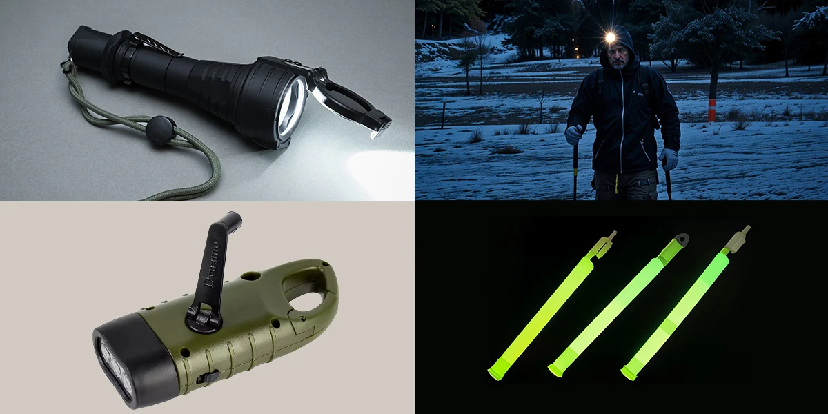 Home 109 emergency flashlights