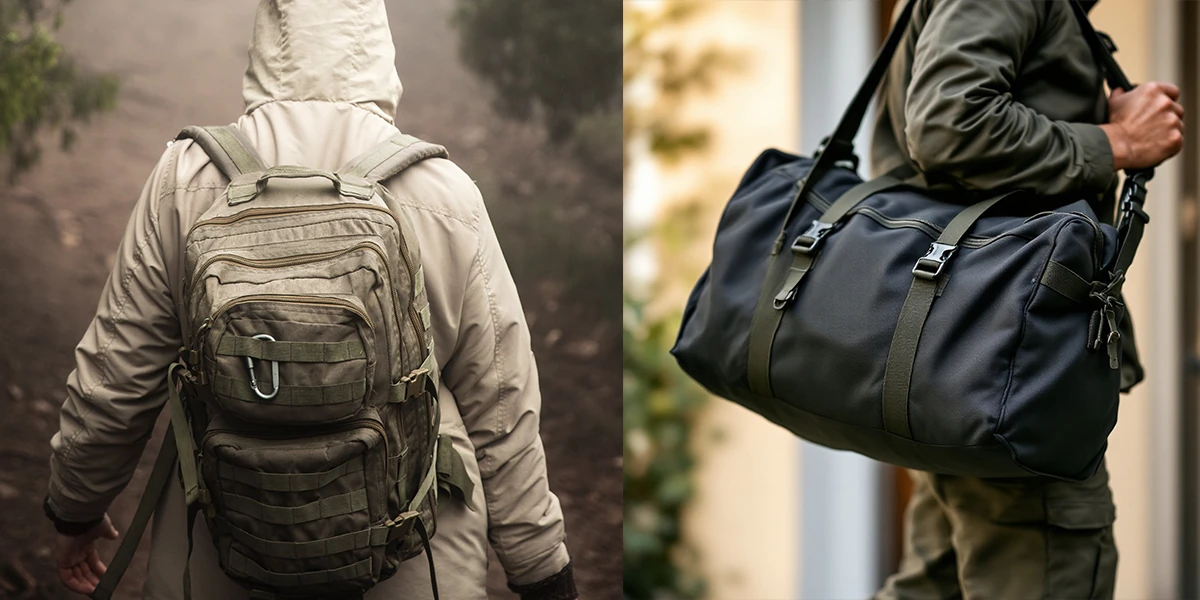 Home 79 emergency survival kit bug out bag vs duffel bag