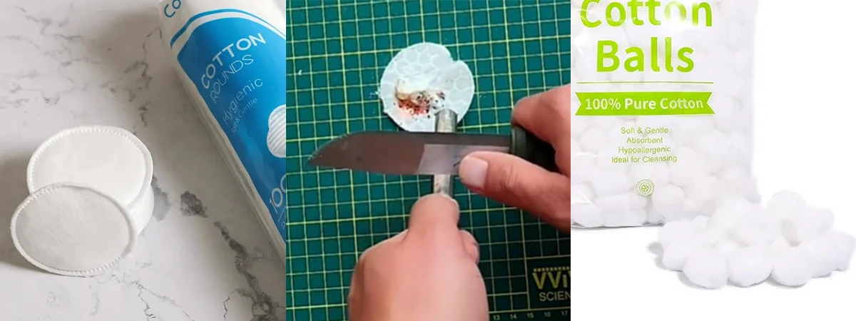 Home 112 fire tinder cotton balls